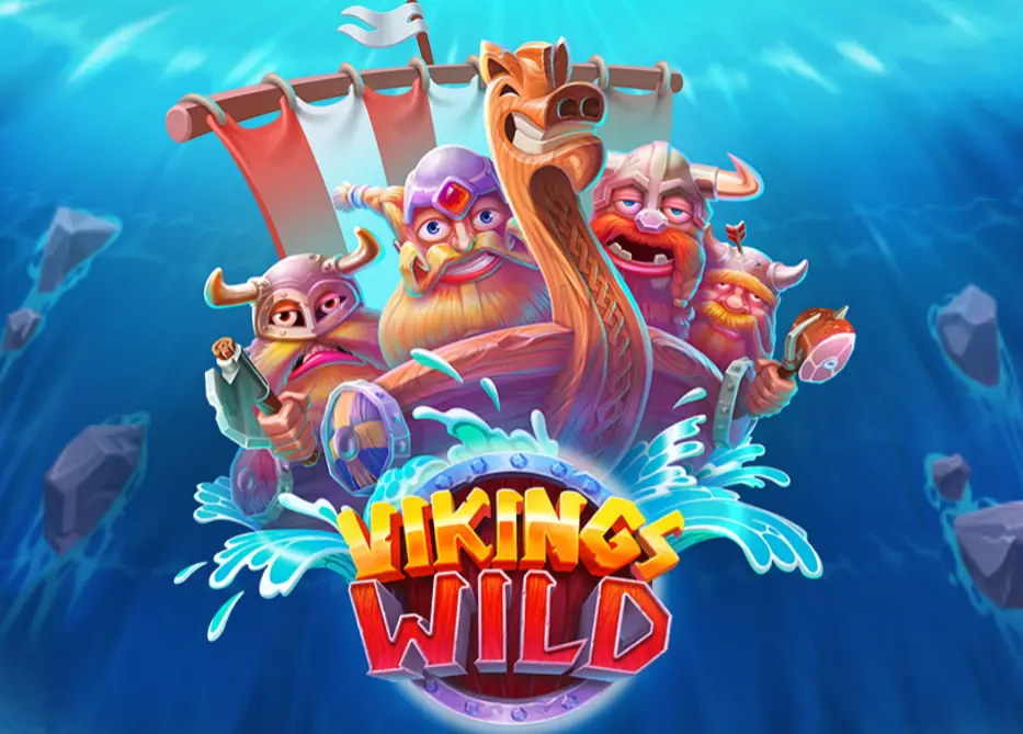 Vikings Wild pokie logo