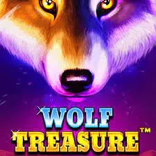 wolf treasure pokies logo