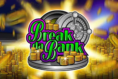 break da bank pokie logo