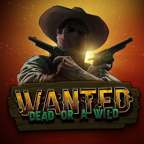 wanted dead or a wild pokie logo