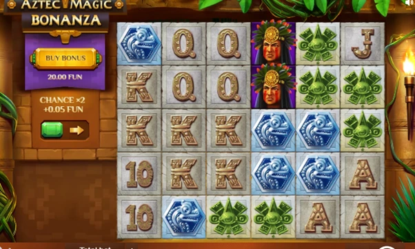 aztec magic bonanza pokie