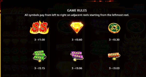fire 88 pokie wild symbols