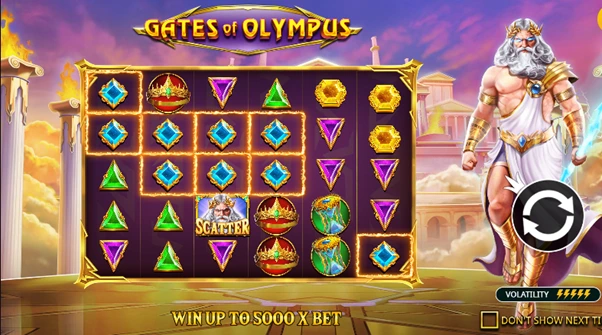 gates of olympus pokie