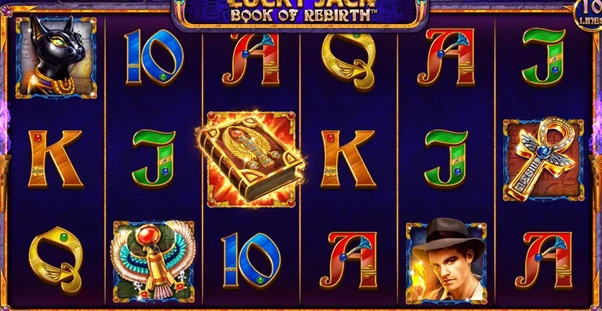 lucky jack book of rebirth pokie