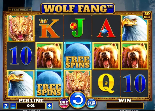 wolf fang pokie