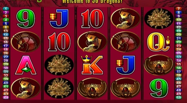 50 dragons pokie