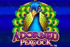 adorned peacock logo